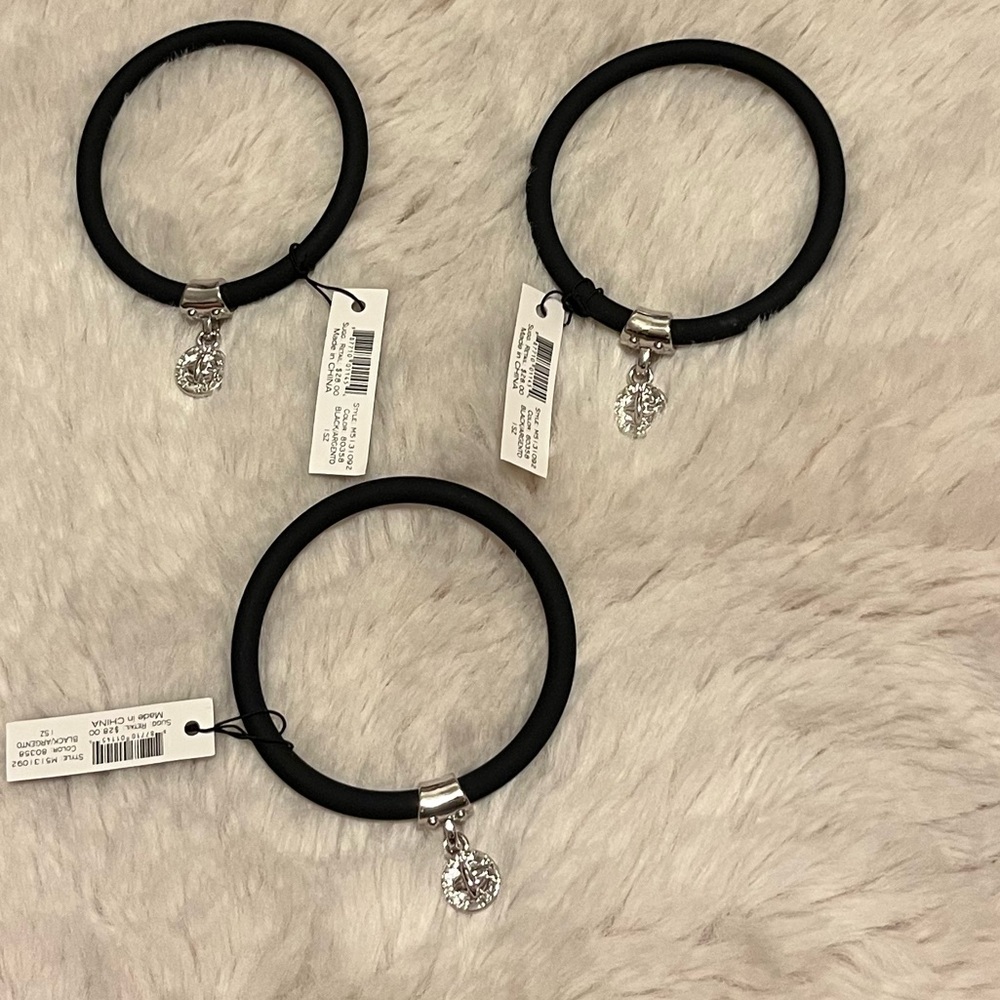 Set of 3 Black Marc Marc Jacob bracelet